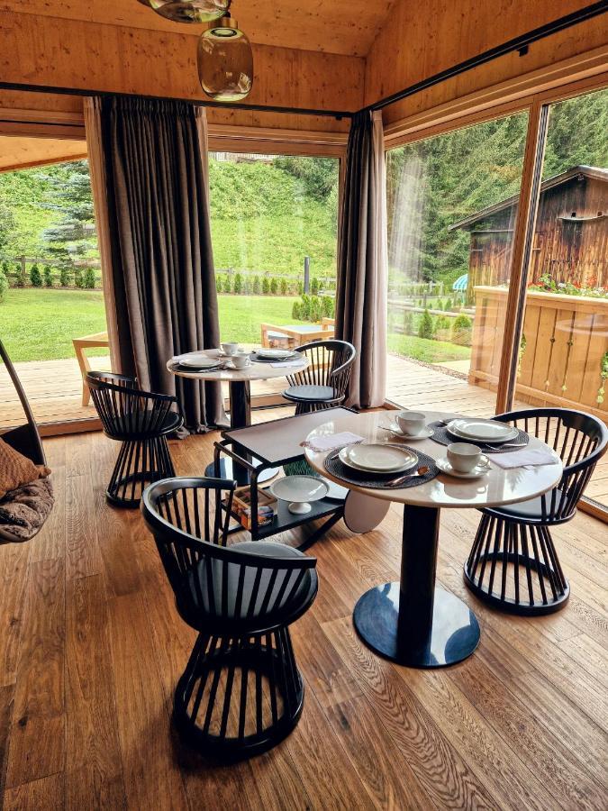 Chalet La Ciaseta Pozza di Fassa Bagian luar foto